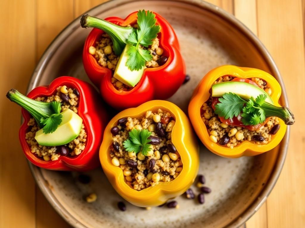 Quinoa Stuffed Peppers